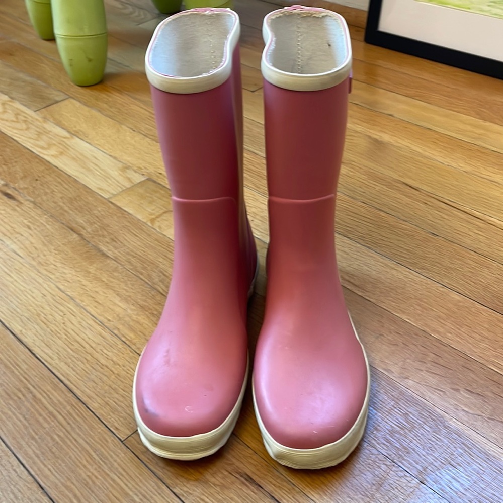 European Bergstein pink rain boots for girls size 33